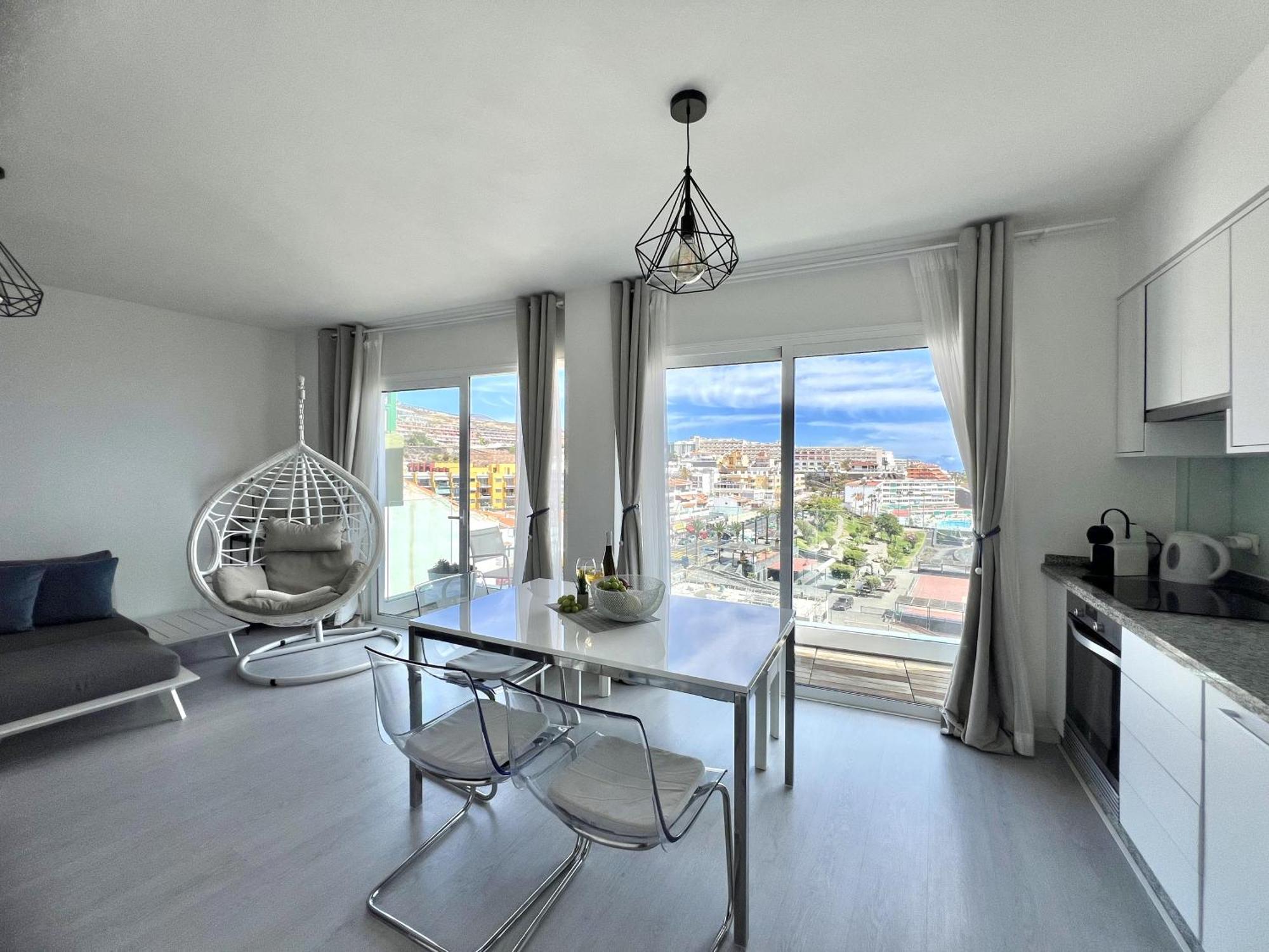 Paulmarie Apartment Atlantic View In Los Gigantes 圣地亚哥港 外观 照片