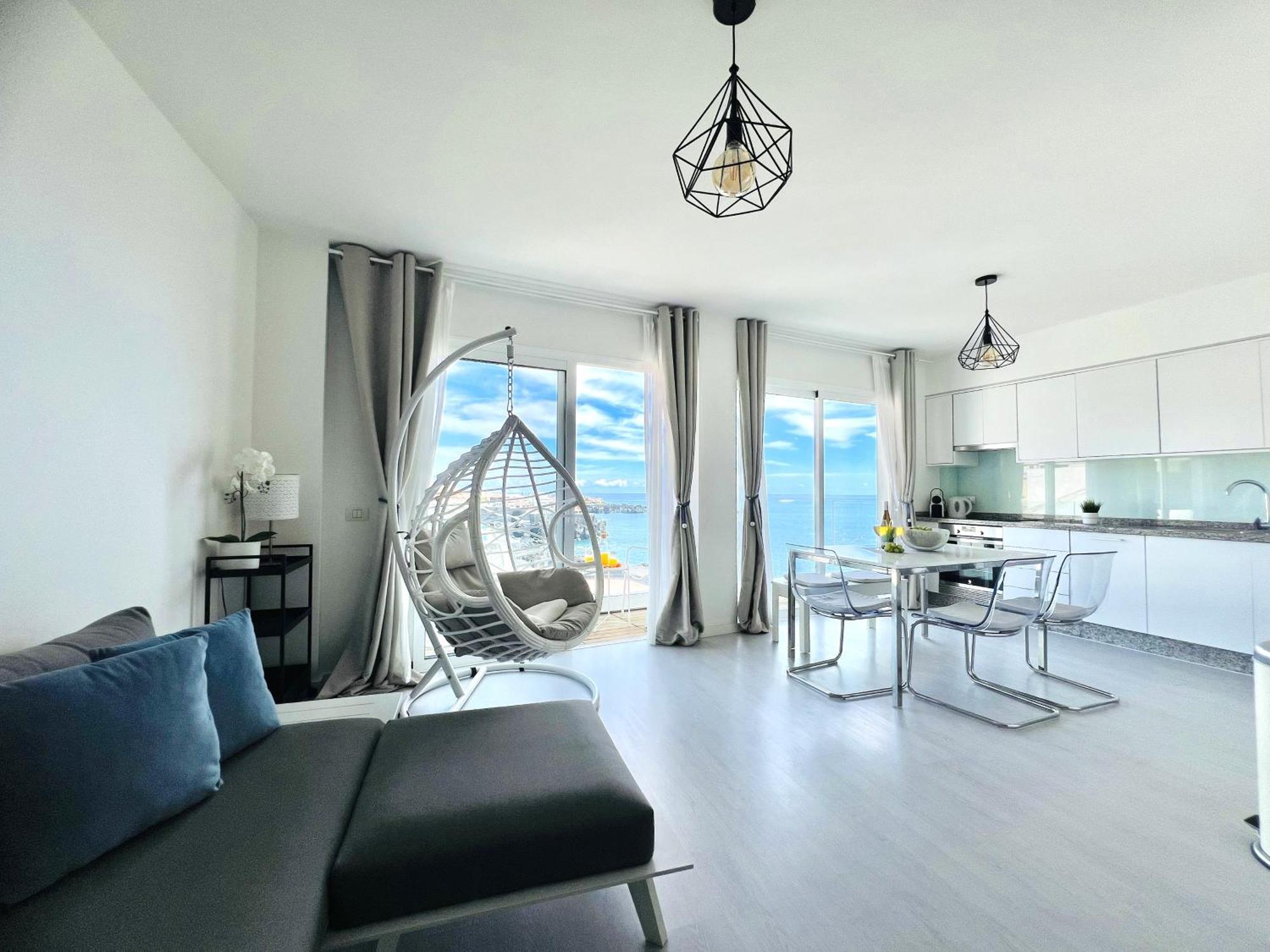 Paulmarie Apartment Atlantic View In Los Gigantes 圣地亚哥港 外观 照片