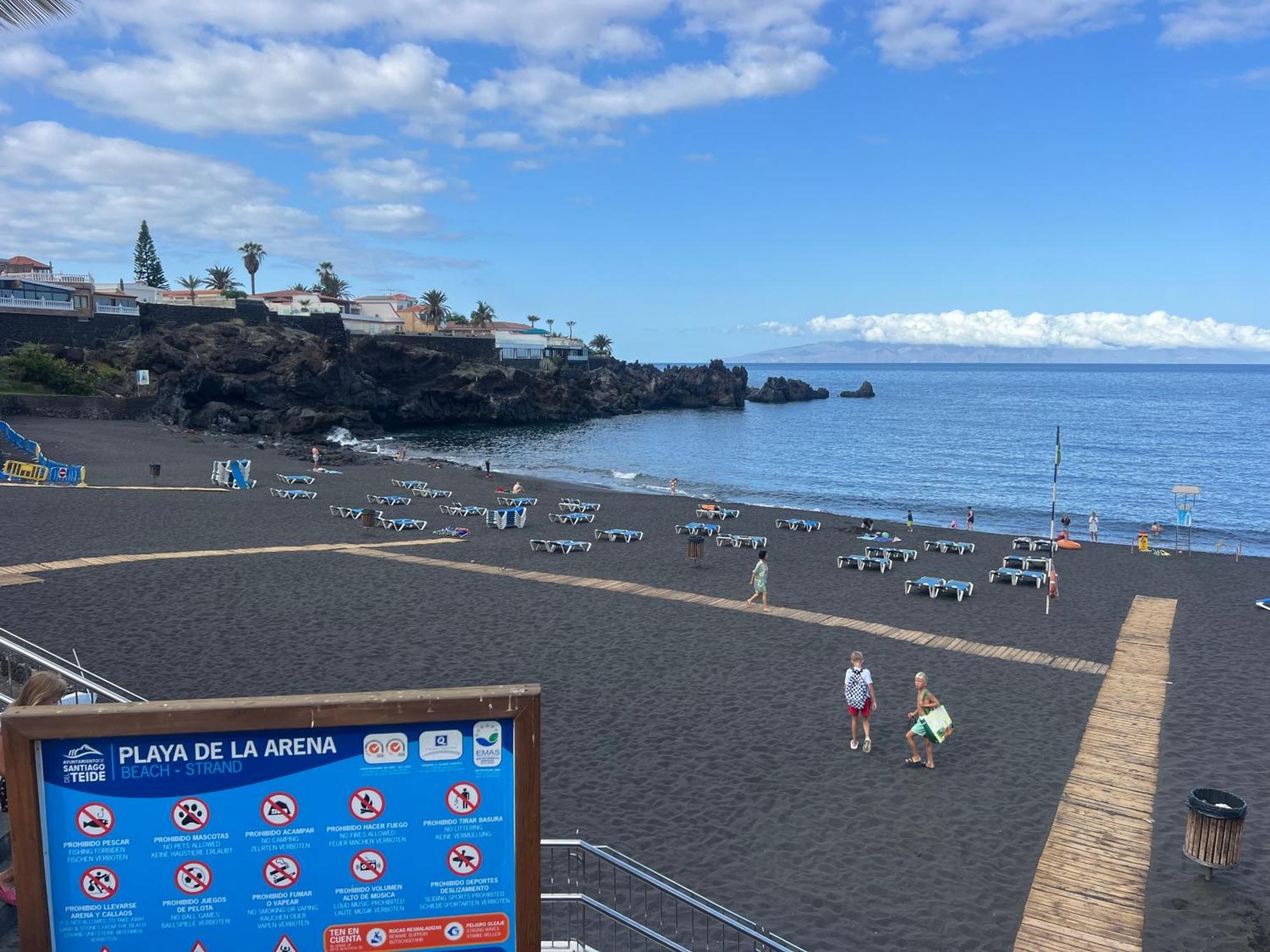 Paulmarie Apartment Atlantic View In Los Gigantes 圣地亚哥港 外观 照片